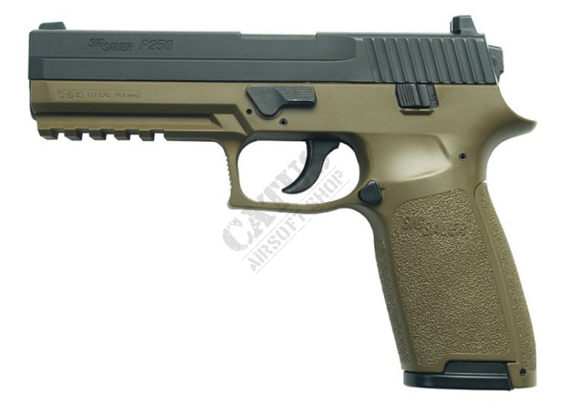 Sig Sauer pistolet à air P250 4,5mm CO2 GBB Olive 