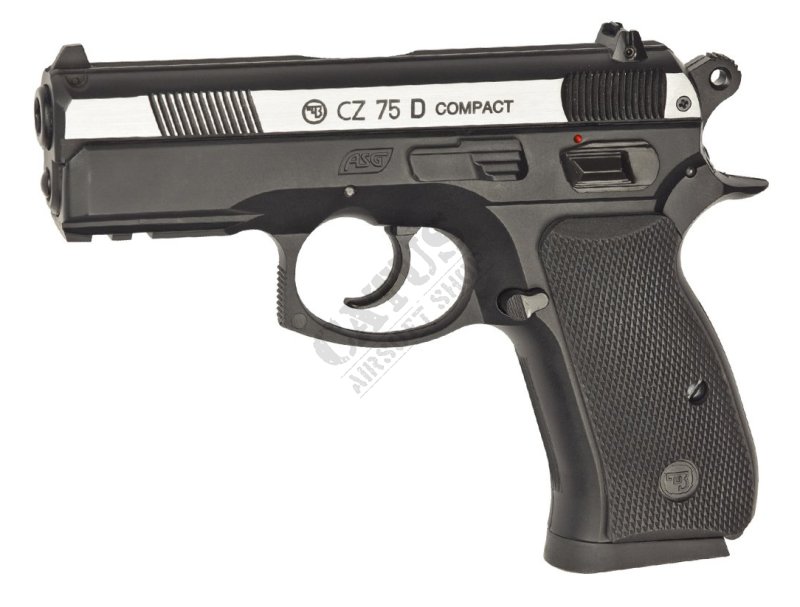 ASG pistolet à air CZ 75D Compact 4,5mm CO2 NBB Double tonalité 