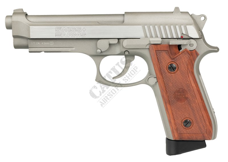 Pistolet à air comprimé Swiss Arms SA 92 4,5mm CO2 GBB  