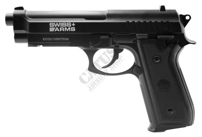 Pistolet à air Swiss Arms SA P92 4,5mm CO2 NBB Noir 