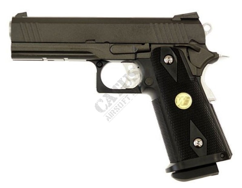 WE airsoft pistolet GBB Hi-Capa 4.3 type 13 Green Gas Noir 