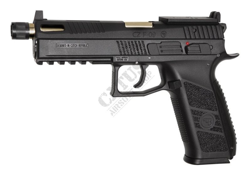 ASG pistolet airsoft GBB CZ P-09 DUTY Co2  